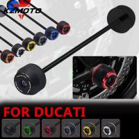 For Ducati Monster 620 695 696 795 796 797 821 Motorcycle Accessories Front Rear Wheel Fork Axle Sliders Crash Protectors