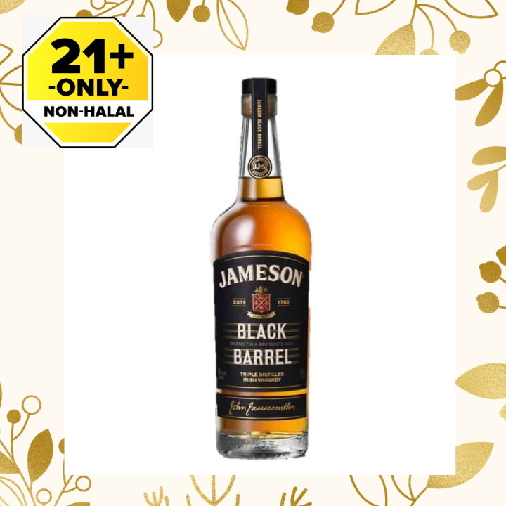 JAMESON BLACK BARREL 750ML Lazada