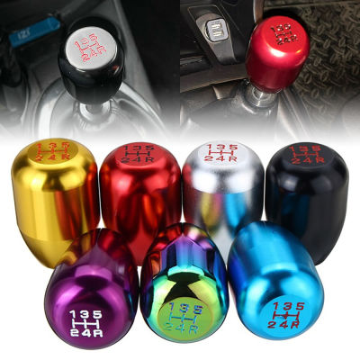 Universal Racing 5ความเร็วรถเกียร์อัตโนมัติ Shift Knob สำหรับเกียร์ธรรมดาอะลูมินัมอัลลอยเปลี่ยนเกียร์อัตโนมัติลูกบิดคันเกียร์