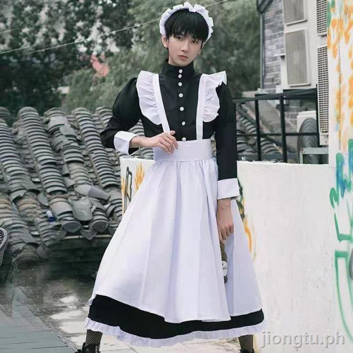 black-and-white-men-wear-maid-outfits-women-s-gangster-cosplay-costumes-cute-lolita-dresses-pseudo-girls-cafes