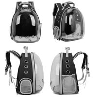Cat Carrier Bag Breathable Portable Outdoor Large Shoulder Space Capsule Cage Suitable Small Dog Travel Transparent Backpack