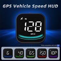 G4 Head Up Display LED Auto Speedometer Smart Digital Alarm Reminder GPS HUD Car Accessories for All Car