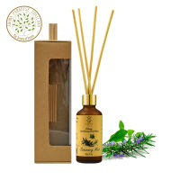 hHom Aroma Diffuser Rosemary Mint 50 ml ก้านหอม ไม้หอม ปรับอากาศ กลิ่น โรสแมรี่มิ้นต์