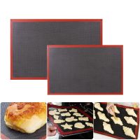 Perforated Silicone Pastry Mat Non-Stick Baking Mat Oven Sheet Liner Bakery Tool For Cookie /Bread/ Macaroon Kitchen Bakeware Cables