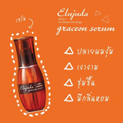 🏵️ของแท้🏵️Milbon elujuda​ graceon serum 120ml