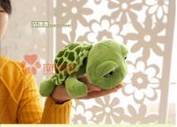 【cw】 stuffed animal cute tortoise plush toy 25cm green turtle with big eyes doll about 9 inch  p0081