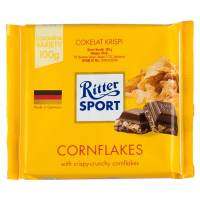 Ritter sport ริทเตอร์ สปอร์ต ช็อกโกแลตผสมคอนเฟล็กซ์ 100 กรัม