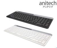 Anitech Dual Functions Keyboard คีย์บอร์ดไร้สาย คีย์บอร์ด P505 รับประกัน 2 ปี