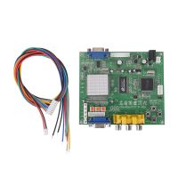 ♛ 1pc for Arcade Game RGB/CGA/EGA/YUV To VGA HD Video Converter Board HD9800/GBS8200 Hot Green Board