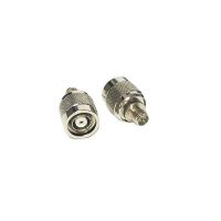 1pc NEW  RP-TNC Male Plug  to RP-SMA Female Jack Connector  RF Coax Adapter Convertor Straight  Nickelplated  Wholesale Electrical Connectors