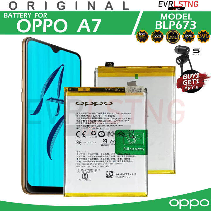 oppo a7 battery image