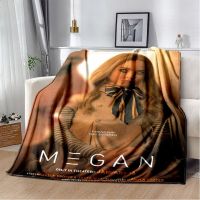 M3GAN Throws Blanket Fashion Horror Movie Bedding Adults and Children Bedroom Living Room Decoration Sofa Warm blanket