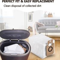 ‘；【。 8Pcs Reusable Household Garbage Dust Bag Compatible Washable Fit For D10 D10s Robot Vacuum Cleaner Accessories