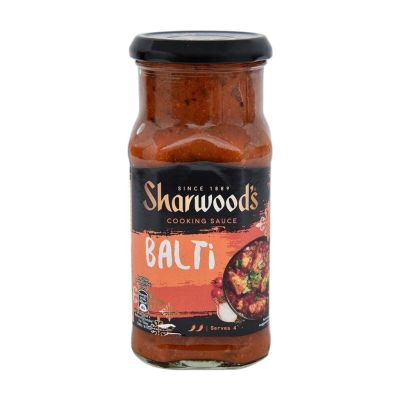 Import Foods🔹 Sharwoods Indian Cooking Sauce for Balti 420g ซอสสำหรับทำอาหารอินเดีย บาลติ