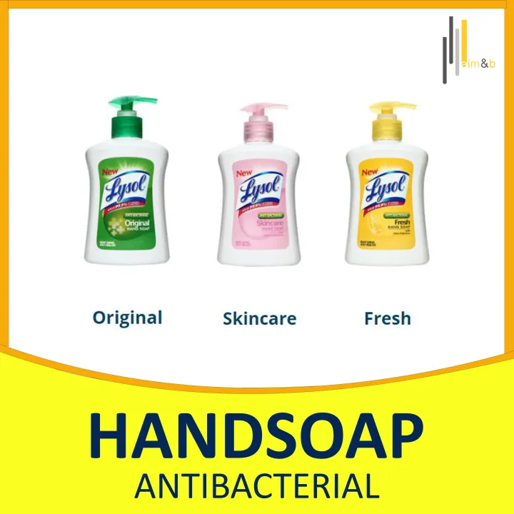 Lysol Antibacterial Hand Soap 225ml Lazada PH