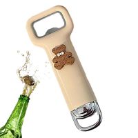♚▥❏ Beer Bottle Opener Multi-purpose Beverage Jar Can Bottle Opener Stainless Steel Portable Bottle Opening Tool Kitchen Supplies