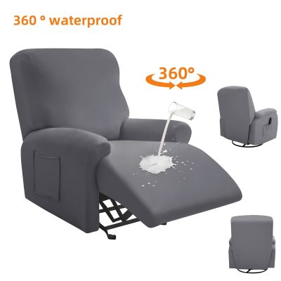 ☁♠☃ Waterproof Recliner Sofa Covers Armchair Reclining Chair Protector Elastic Relax Adjustable Sofa slipcover for Living Room 1Seat