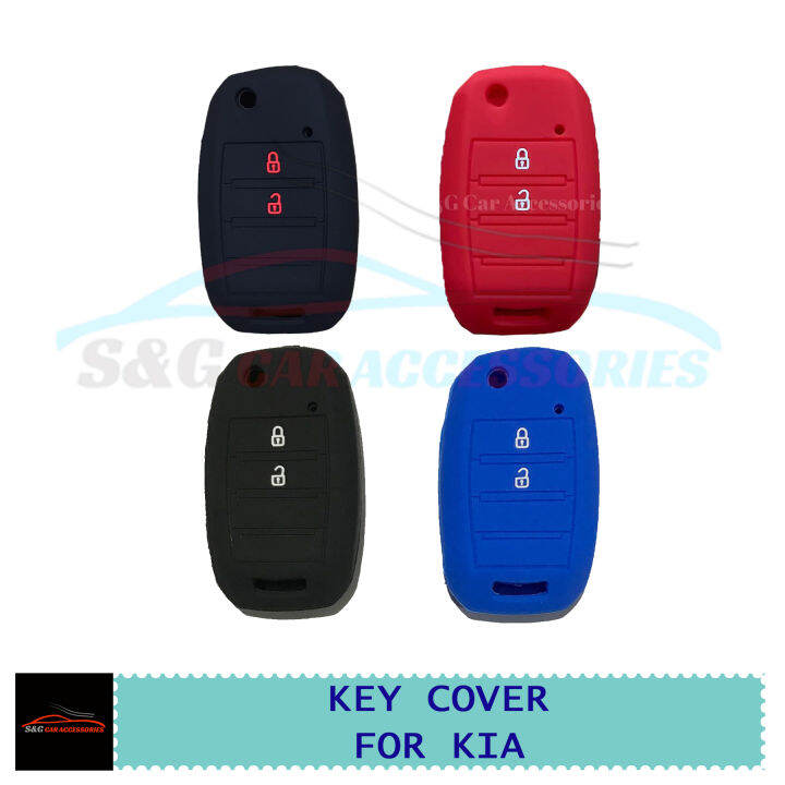 SG Kia Picanto Car Key Remote Cover / Kia Soluto Silicone Car Key