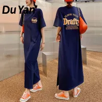 [Du Yan New Korean fashion dress, large size women