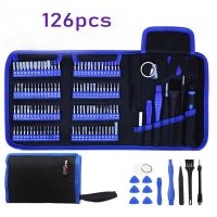 126pcs Screwdriver Sleeve Set Precision Torx Portable Cloth Cover PC Electronic Part Phone Disassembly Combination Repair Tool Tool Sets