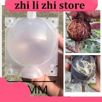 zhilizhi Store 8cm Garden Fruit Tree Plant Rooting Ball Root Growing Boxes Case Grafting Rooter Grow Box Breeding Garden Tools Supplies