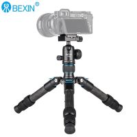 BEXIN ขาตั้งกล้อง DSLR แบบพกพา MS28C ใหม่โต๊ะขาตั้งกล้องพกพาน้ำหนักเบาขาตั้งกล้องเล็กๆแบบตั้งโต๊ะพร้อมหัว360ลูกบอลองศาสำหรับกล้อง DSLR