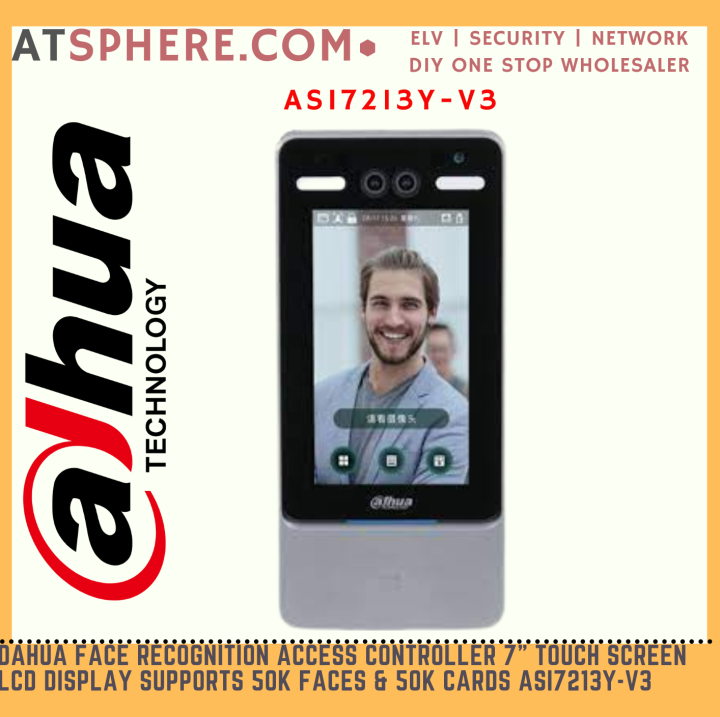 Dahua Door Access Controller Keypad Terminal Face IC MF Mifare Card