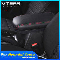 Vtear สำหรับ Hyundai Creta IX25ที่เท้าแขนภายในคอนโซลกลางกล่องเก็บส่วนที่เหลือแขนจัดแต่งทรงผมอุปกรณ์ตกแต่งออแกไนเซอร์2016