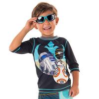 เสื้อว่ายน้ำ เด็กผู้ชาย Star Wars The Force Awakens Rash Guard for Boys นำเข้าจากอเมริกา  (Size 7/8)