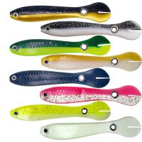 【hot】☒  New Silicone Soft bait 10cm 6g Wobbler for Bass/Pike Crankbaits Fishing Artificial Swimbait moving lures 2022