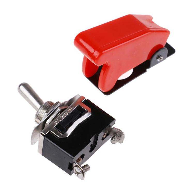 Ministar Toggle Switch Cover ON/OFF Switch Metal Lever Car Dash Light