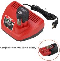 สำหรับ Milwaukee M12 10.8V 12V 3.0A Li-Ion เปลี่ยน Charger N12 48-59-2401 48-11-2402ไอออน Charger