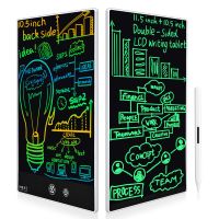 ❈ 11.5 10.5 Inch Double-Sided LCD Writing Tablet Full Screen Electronic Drawing Board Doodle Board Erasable Reusable