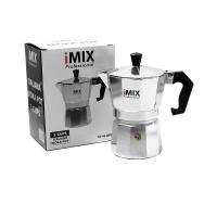 หม้อต้มกาแฟ โมก้าพอท I-mix Moka Pot หม้อต้มกาแฟสด ขนาด 3 ถ้วย / 150 ml กาต้มกาแฟ หม้อ moka pot กาต้มกาแฟสด มอคค่าพอท หม้อต้มกาแฟสด เครื่องชงกาแฟ Coffee Maker