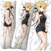 (ถ้ากำหนดเองติดต่อเรา) อะนิเมะ FATE Saber Dakimakura ปลอกหมอนปลอกเบาะหมอนกอดเกมเคสหมอนโอตาคุตกแต่งบ้าน (เพียงแค่