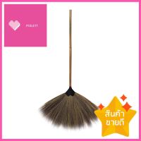 ไม้กวาดดอกหญ้า ด้ามไม้ K.T.UTENSILGRASS BROOM WITH WOODEN HANDLE K.T.UTENSIL **ทักแชทได้ค่ะ ยินดีบริการ**