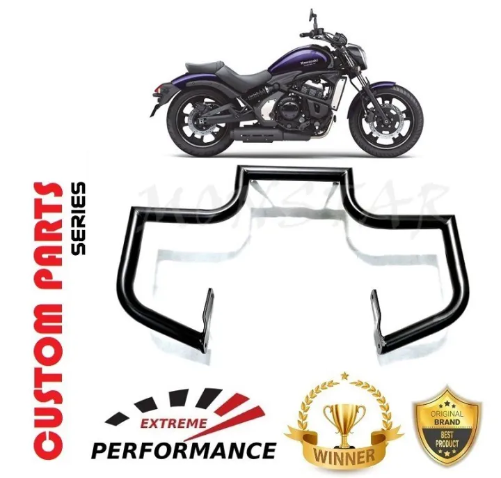 Vulcan S 650 Engine Guard Crash Bar EJM Custom Part Kawasaki Protect