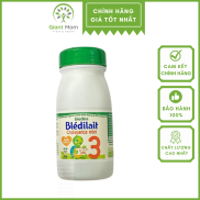 Sữa Bledilait - Sữa nước Bledilait pha sẵn số 3 - Chai 250ml