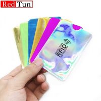 Anti Rfid Wallet Blocking Reader Lock Bank Card Holder Id Card Case Men Women Credit Passport NFC Card Bag Aluminium 6*9.3cm Card Holders