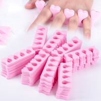 400pcs Nail Art Toes Separators Sponge Fingers Separators Soft Gel UV Tools Polish Manicure Pedicure Toe Corrector Nail Design