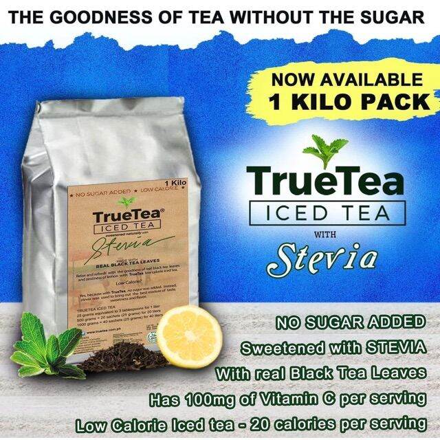 TRUE TEA LOW CALORIE ICED TEA (1 KG) Lazada PH