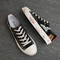 ☃  James t. c. na was published nine Chinese antique mens shoes 2023 new spring shoes high help han edition tide joker the current canvas sneakers