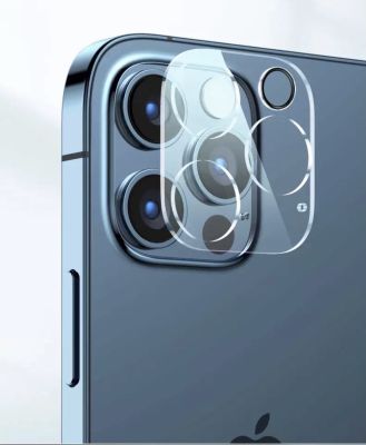 [ส่งทุกวัน] กระจกเลนส์กล้อง กระจกใสแผ่นเต็ม มีขอบยางกันไฟแฟลชสะท้อน สำหรับ iPhone13mini 13 13Pro 13Promax