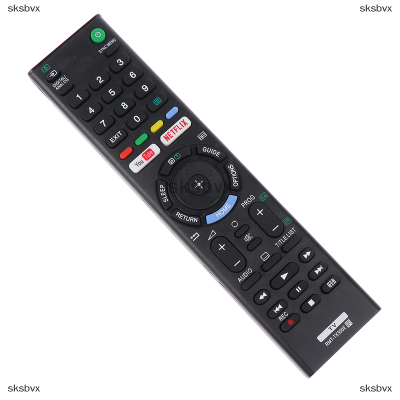 sksbvx อะไหล่ RMT-TX300E รีโมทคอนโทรลแบบสากลสำหรับสมาร์ททีวีจอแอลซีดีที่มีปุ่ม Netflix