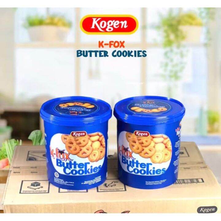 KOGEN BUTTER COOKIES/ KFOX 300 GRAM BISKUIT LEBARAN FBL Lazada Indonesia