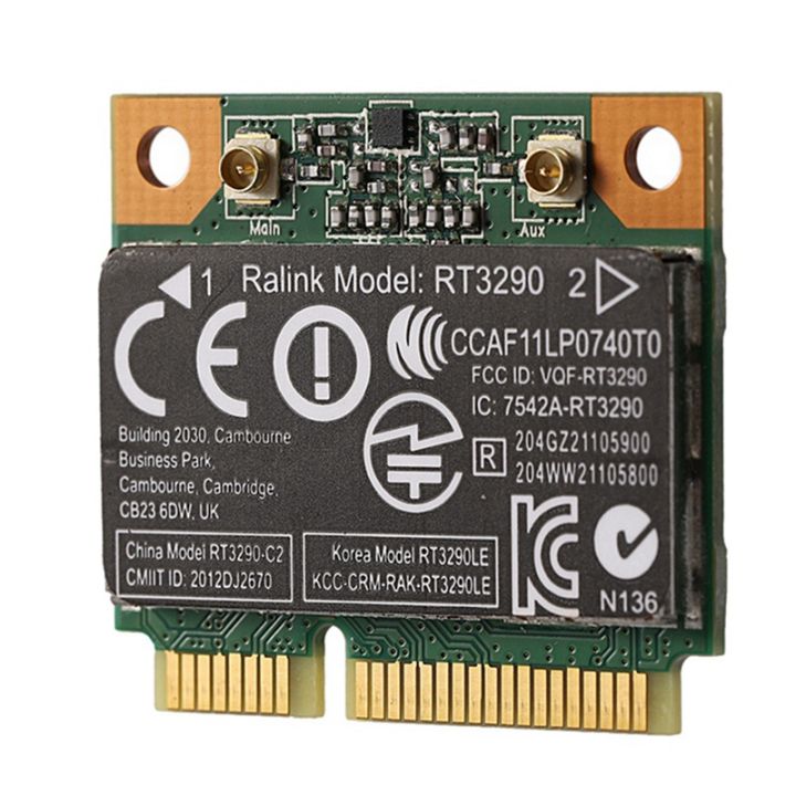 1-piece-wi-fi-wireless-network-card-rt3290-150mbps-green-compatible-for-hp-pavilion-g7-2000-ralink-802-11b-g-n-wifi-adapter