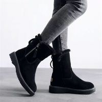 Women Brand Winter Snow Boots Female Ladies Fashion Designer Shoes Women Warm Plush Waterproof Non Slip Ankle Boots Botas Mujer