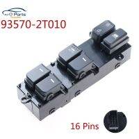 93570-2T010 16-Pins NEW Electric window switch Power Window Master Switch For Kia 2011 2012 2013 Optima K5 935702T010