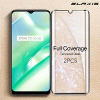 Realme C33ป้องกันหน้าจอ [2ชิ้น] HD Clear Full Cover ความแข็ง9H Anti-ScratchTempered Glass Film