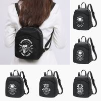 2022 Backpack Women Small Daypack Multi-Function Travel WaterProof Mini Backpacks Skull Print Knapsack Outdoor Casual Organizer 【AUG】